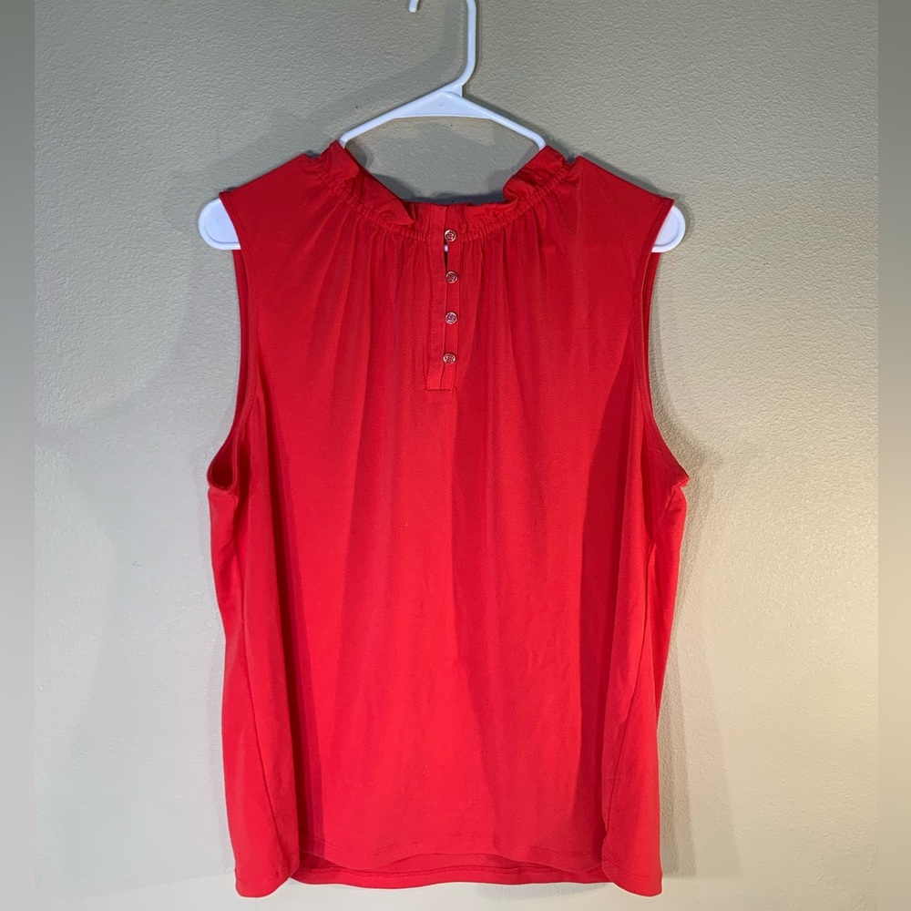 Red blouse